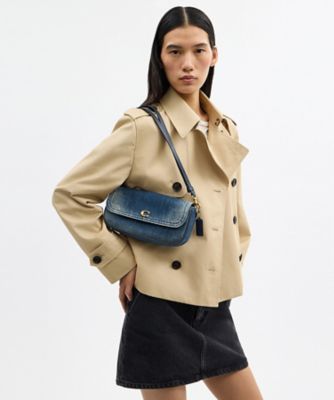 ブルック フラップ チェーン バッグ・ラブド デニム | COACH/コーチ
